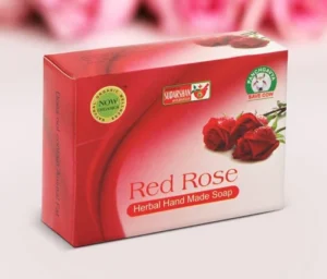 Sudarshan Ayurveda Handmade Herbal Soap "Red Rose"